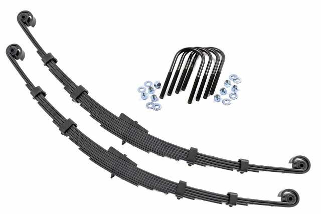 Rough Country Rear Leaf Springs2.5" Lift Pair For Jeep CJ 4wd 1959-1968 8006Kit