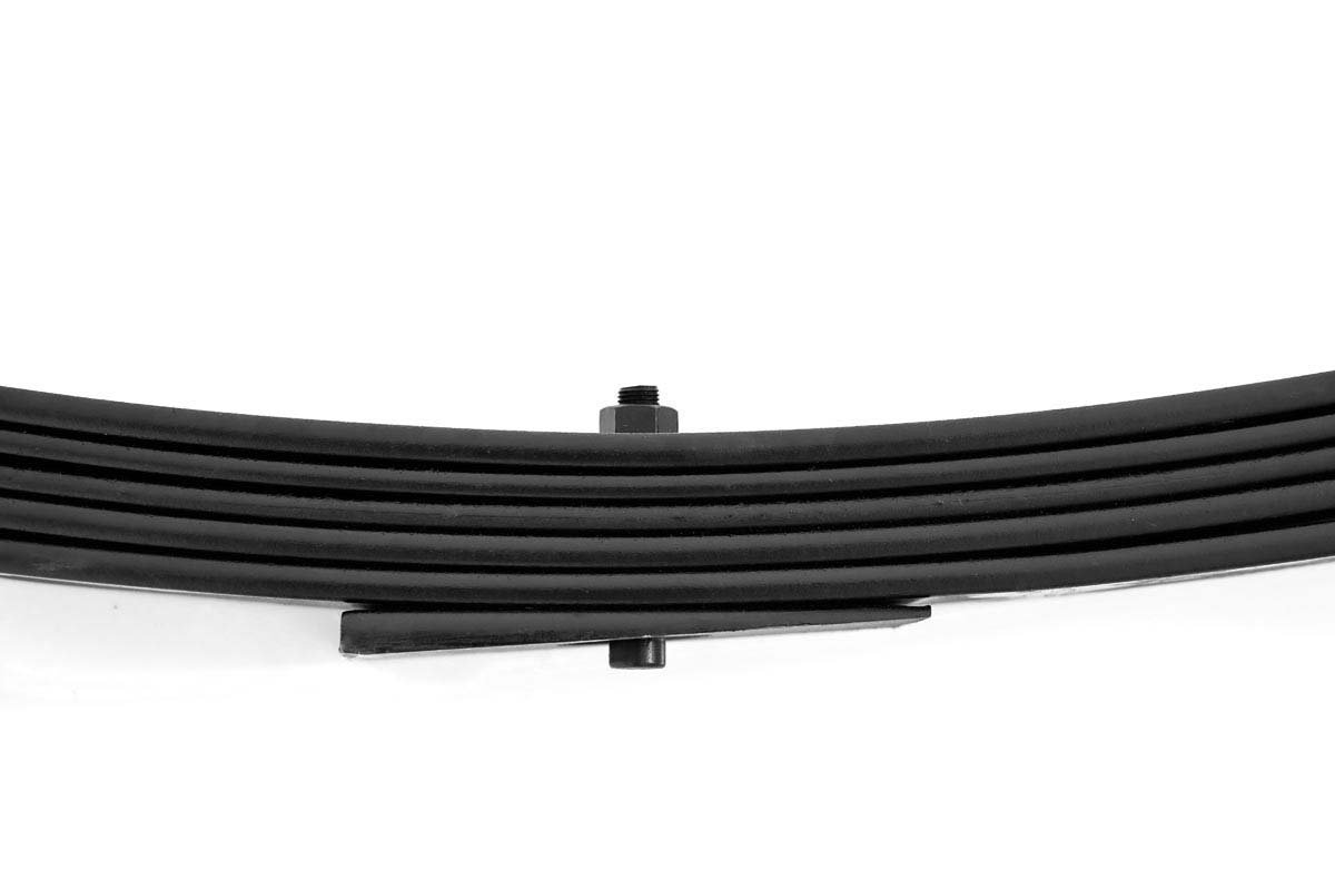 Rough Country Rear Leaf Springs 4" Lift Pair For Jeep Cherokee XJ 4WD 1984-2001 -3