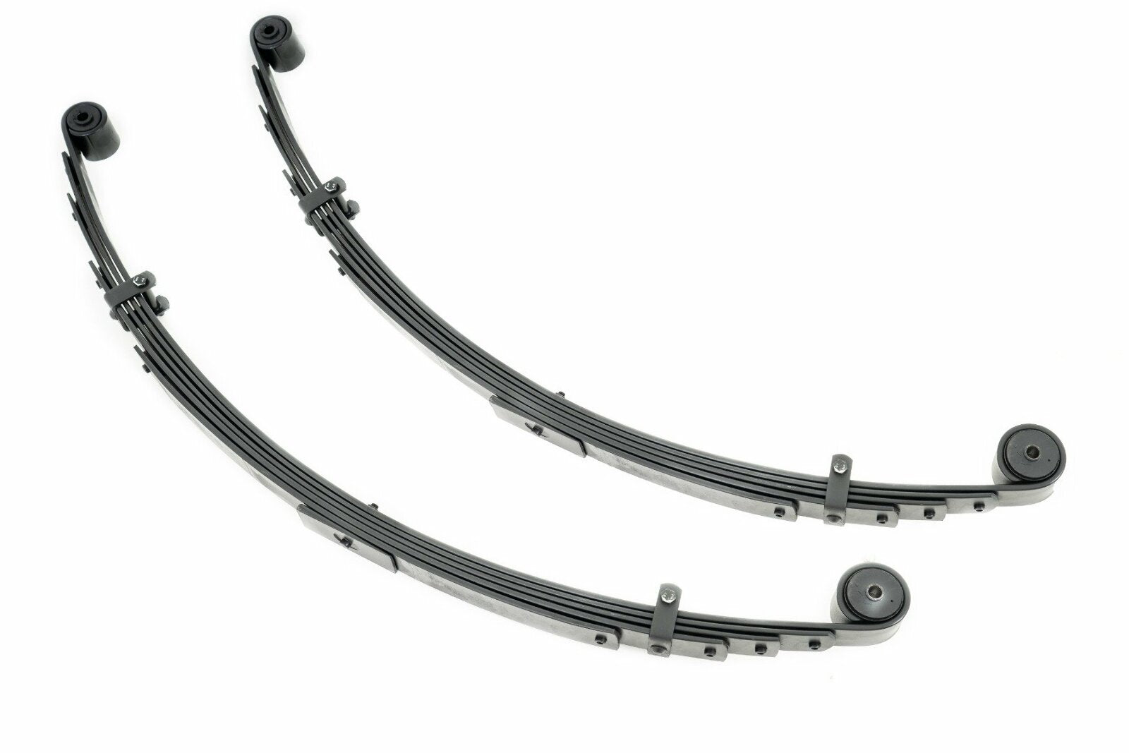 Rough Country Rear Leaf Springs 4" Lift Pair For Jeep Cherokee XJ 4WD 1984-2001 -1