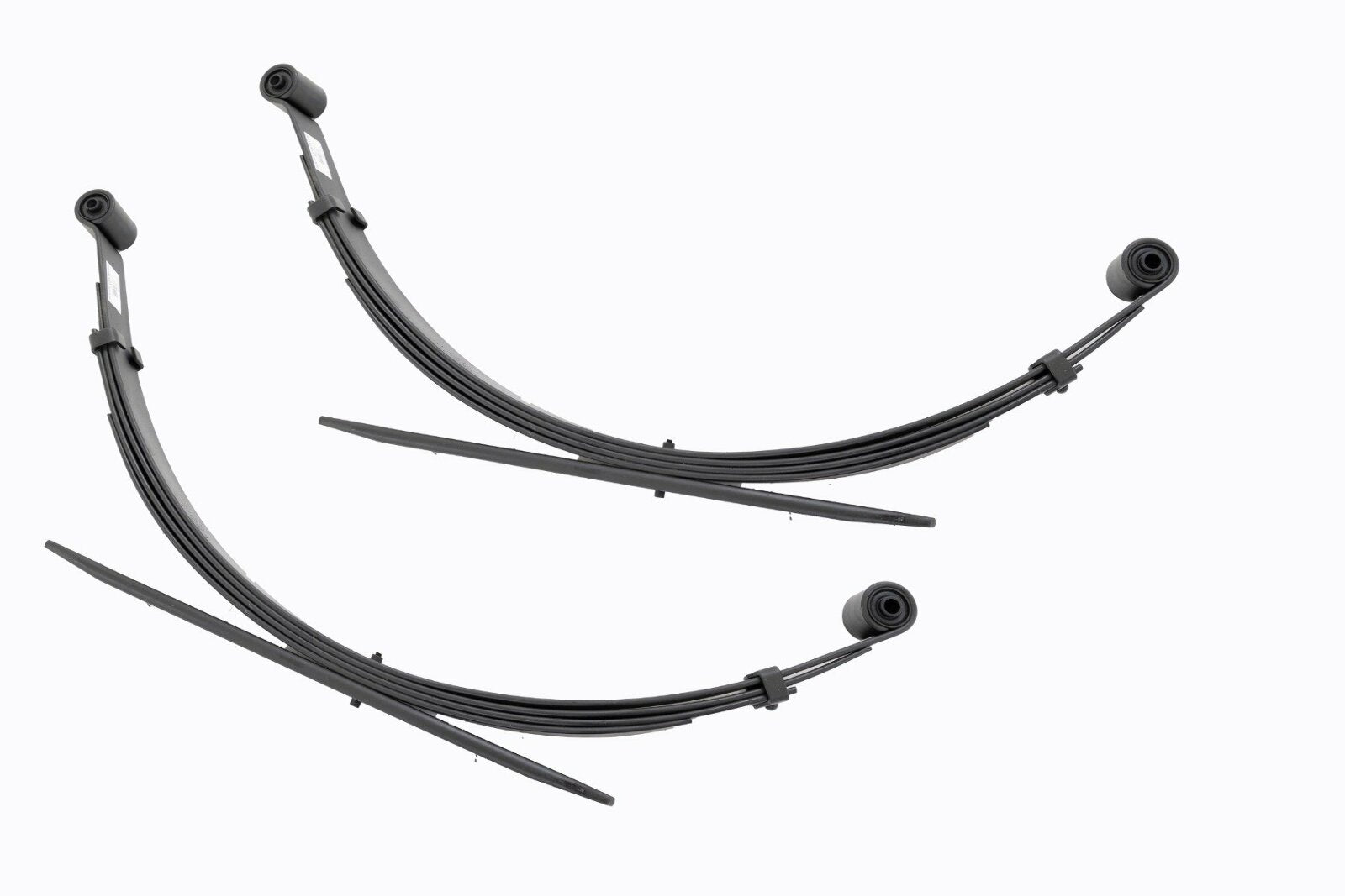 Rough Country Rear Leaf Springs 6" Lift Pair For Ford Super Duty 4WD 1999-2007 -1