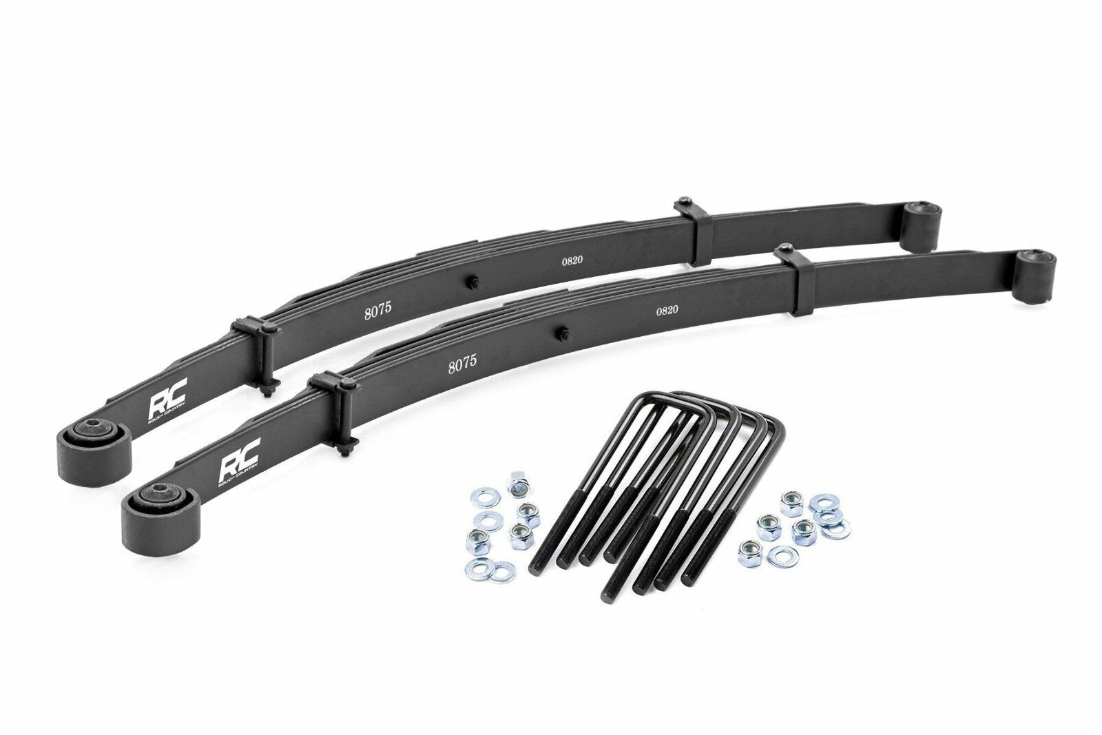 Rough Country Rear Leaf Springs 3.5" Lift Pair For Toyota Tacoma 05-22