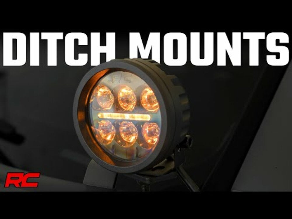 LED Ditch Mount 2" Spectrum PR Spot Toyota Tacoma 16-23