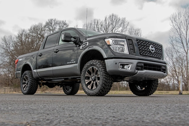 Rough Country 3" Lift Kit for Nissan Titan 2004-2023 83400RED