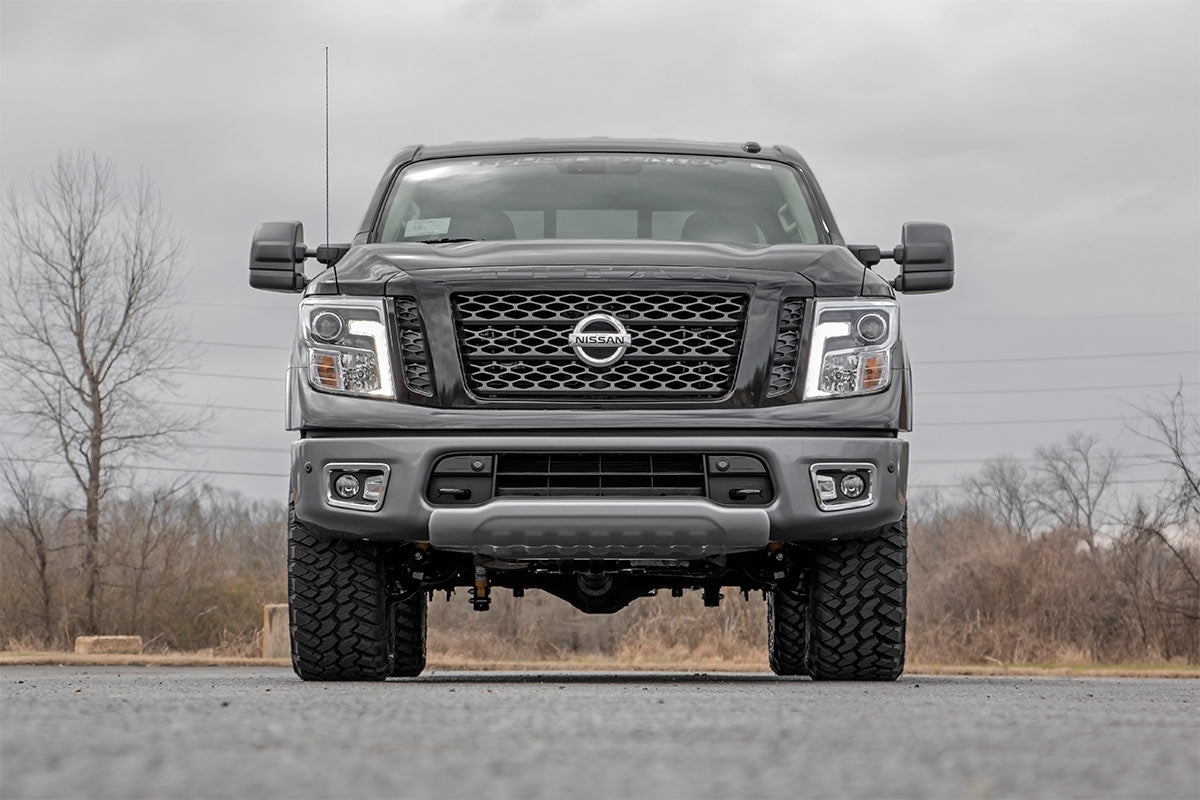 Rough Country 3" Lift Kit Lifted Struts w/ N3 Shocks For Nissan Titan 17-20 4wd 83431