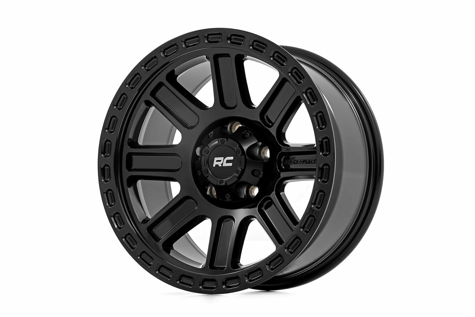 84 Series Wheel Gloss Black 17x8.5 6x5.5 +25mm