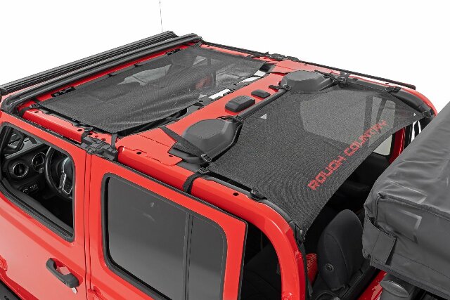 Mesh Bikini Top Plus Black Jeep Gladiator JT 4WD 20-23 -1