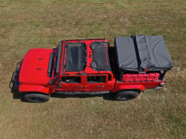 Mesh Bikini Top Plus Black Jeep Gladiator JT 4WD 20-23 -5