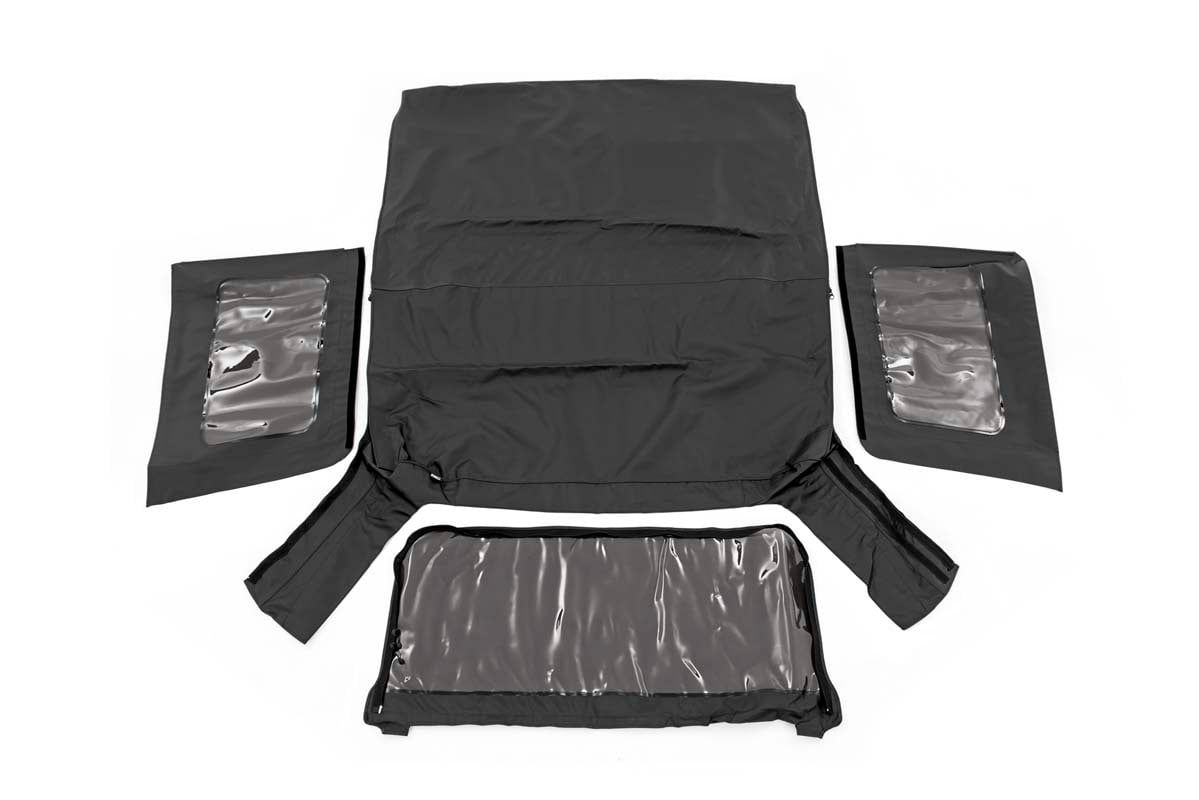 Jeep Replacement Soft Top Black 10-18 Wrangler JK 2 Door RC85460.35