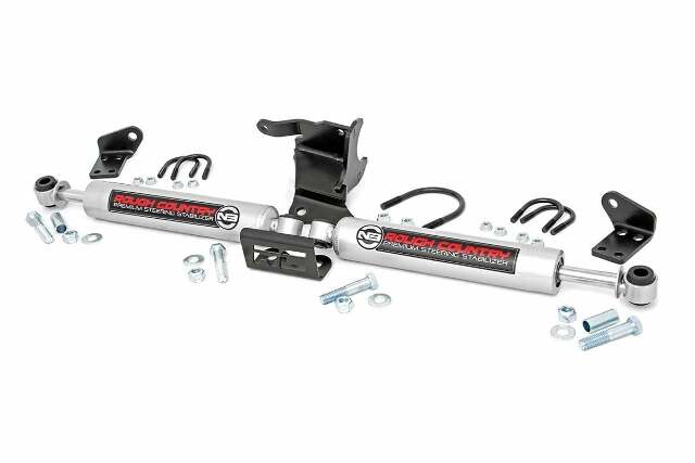 Dual N3 Steering Stabilizer Jeep Wrangler JL 18+ Gladiator JT 87304
