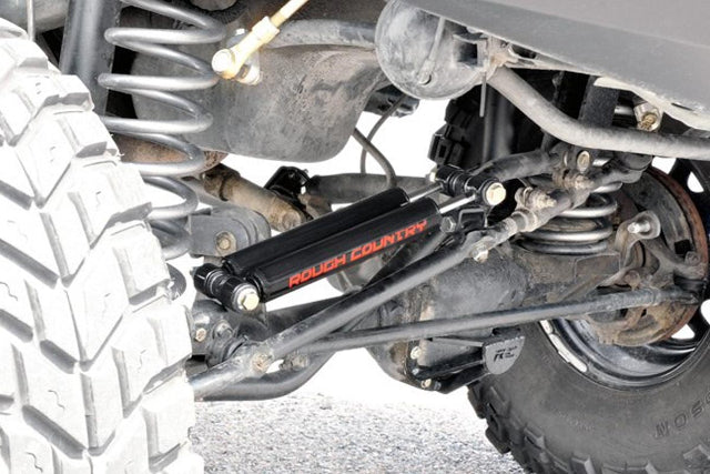 Dual Steering Stabilizer Kit Cherokee XJ Wrangler TJ 84-06