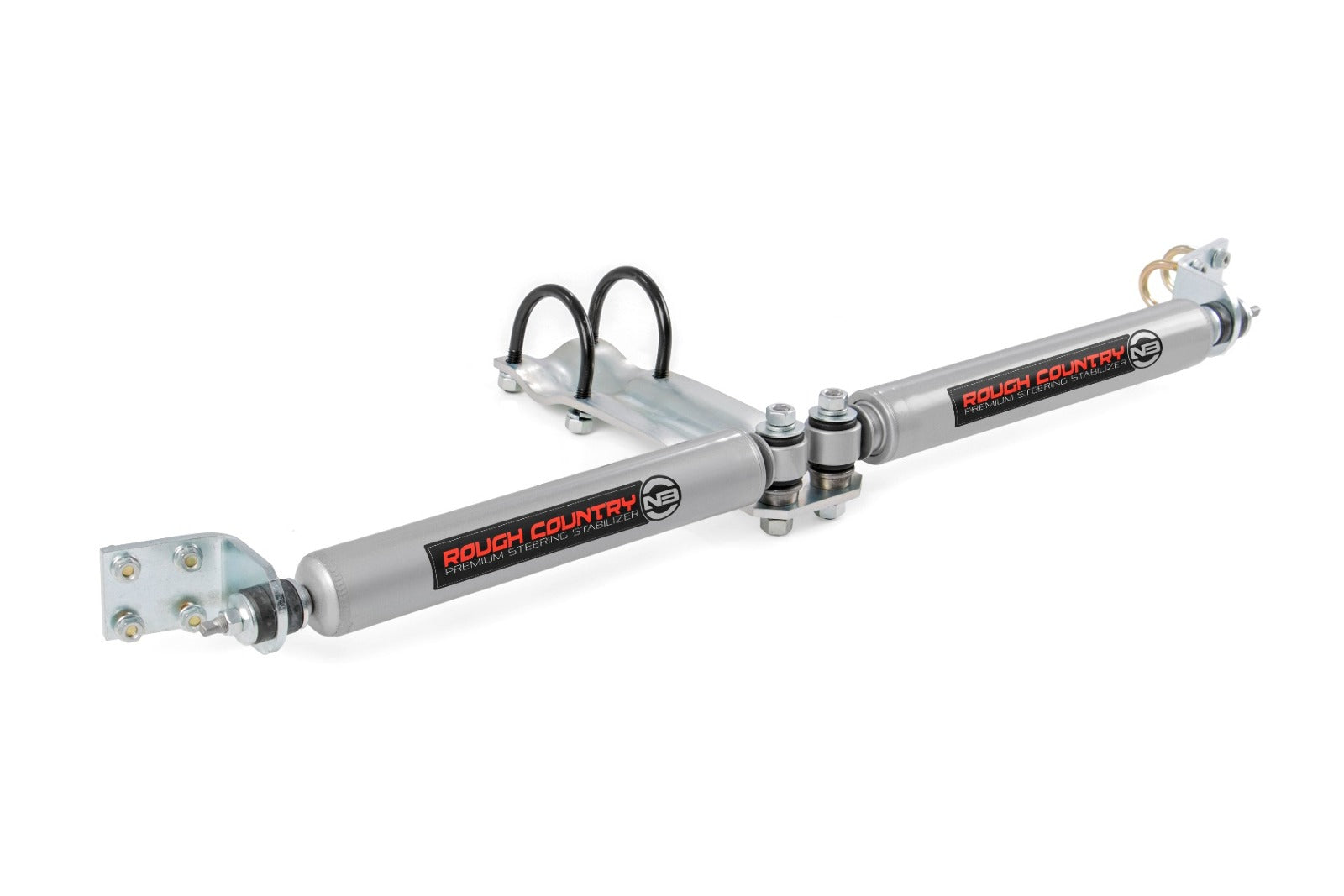 Rough Country Dodge Dual Steering Stabilizer 94-99 Ram 1500 4WD 8732130