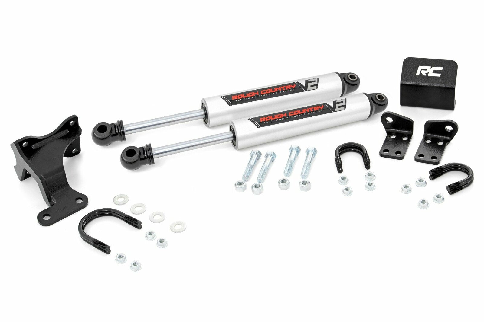 V2 Steering Stabilizer Dual Jeep Wrangler JK (2007-2018)