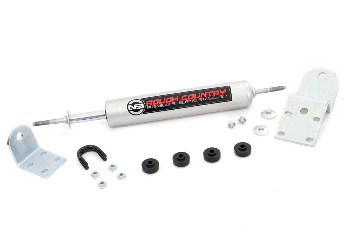 Rough Country GM N3 Steering Stabilizer 88-98 PU 2WD 92-99 SUV 2WD 8738630