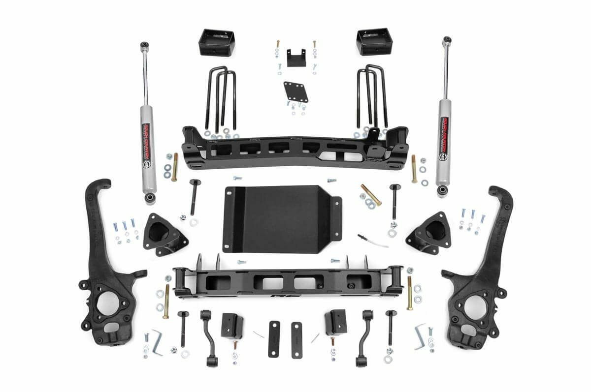 Rough Country 4in Suspension Lift Kit 04-15 For Nissan Titan -1