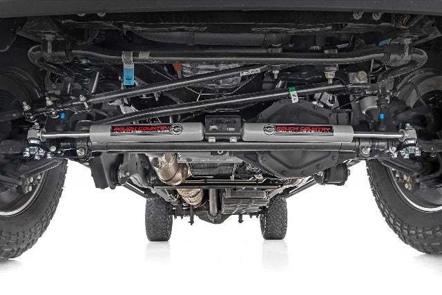 Ford F250 F350 Super Duty Dual Steering Stabilizer 05-24 4WD