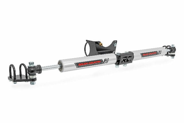 Rough Country V2 Dual Steering Stabilizer 2-8" Lift for Ford F250/F350 2023 -4