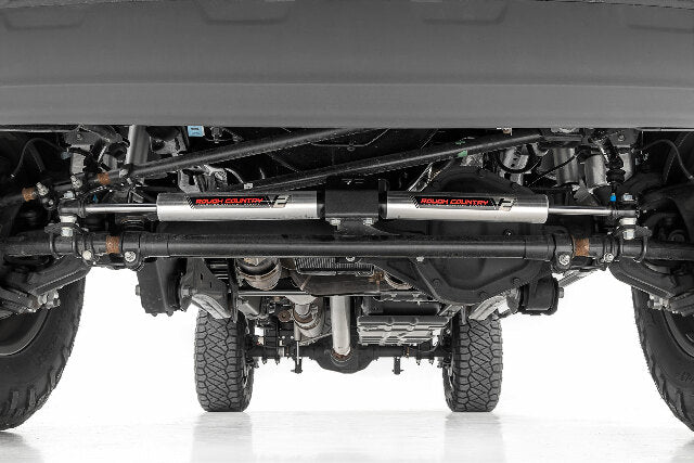 Rough Country V2 Dual Steering Stabilizer 2-8" Lift for Ford F250/F350 2023 -5