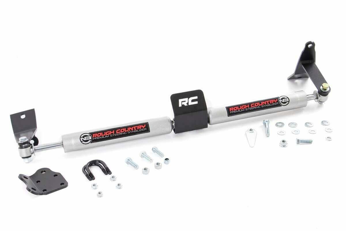 Dual Steering Stabilizer Dodge Ram 2500 3500 2003-2012 4wd -1