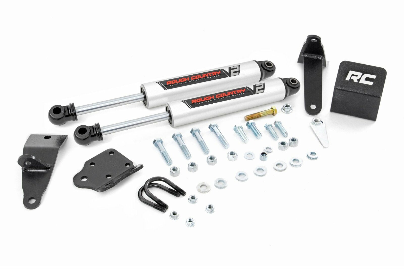 V2 Dual Steering Stabilizer Dodge Ram 2500 3500 2003-2012 4wd 8749570