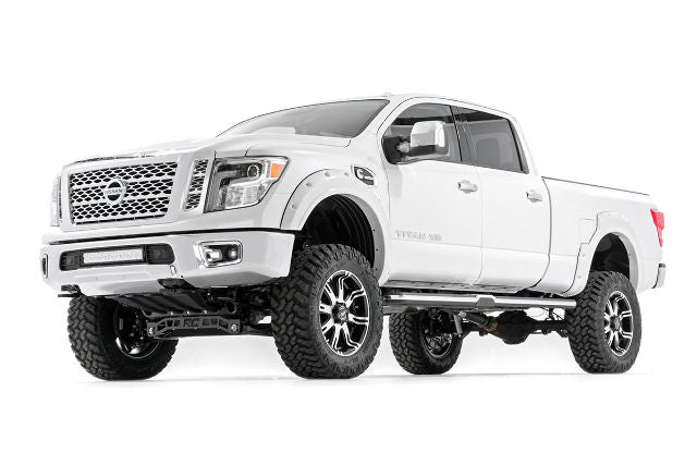 Rough Country 6in For Nissan Suspension Lift Kit 16-21 Titan XD 4wd 87730