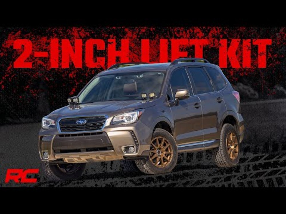 Rough Country 2 Inch Lift Kit For Subaru Forester 4WD (2014-2018) -2