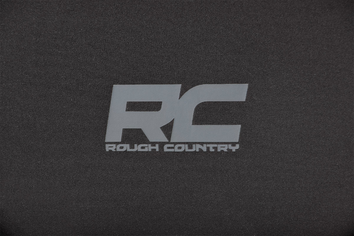 Rough Country Neoprene Front Seat Cover Black 13-18 Wrangler JK Unlimited 91004F