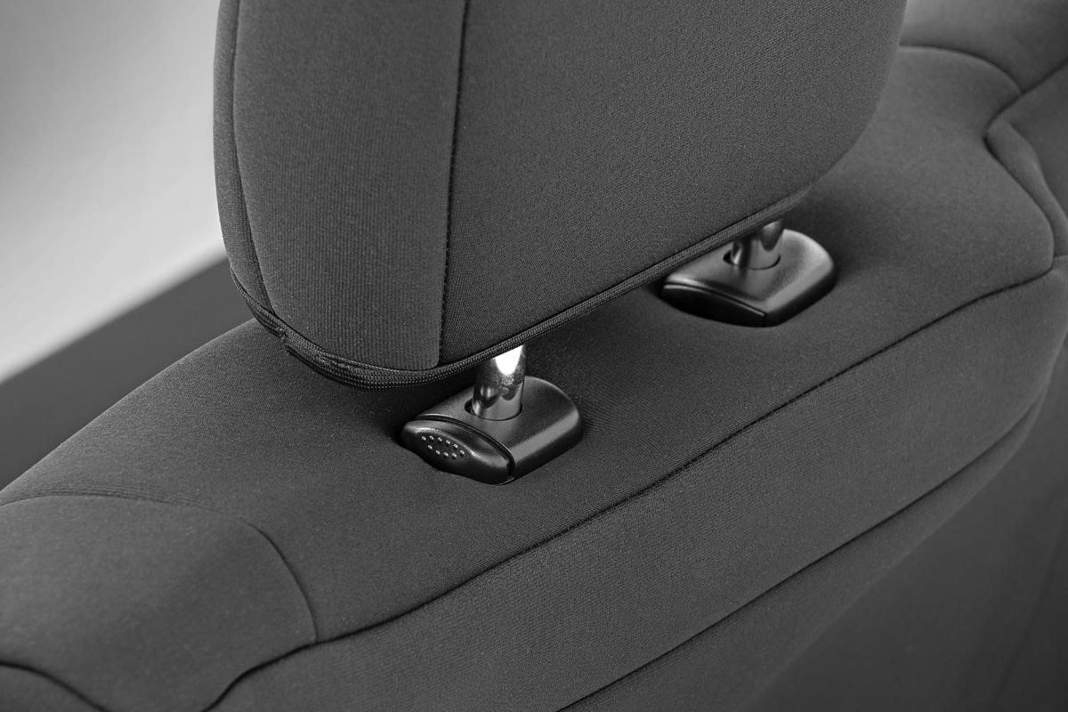 Rough Country GM Neoprene Front & Rear Seat Covers Black 14-18 1500 91025