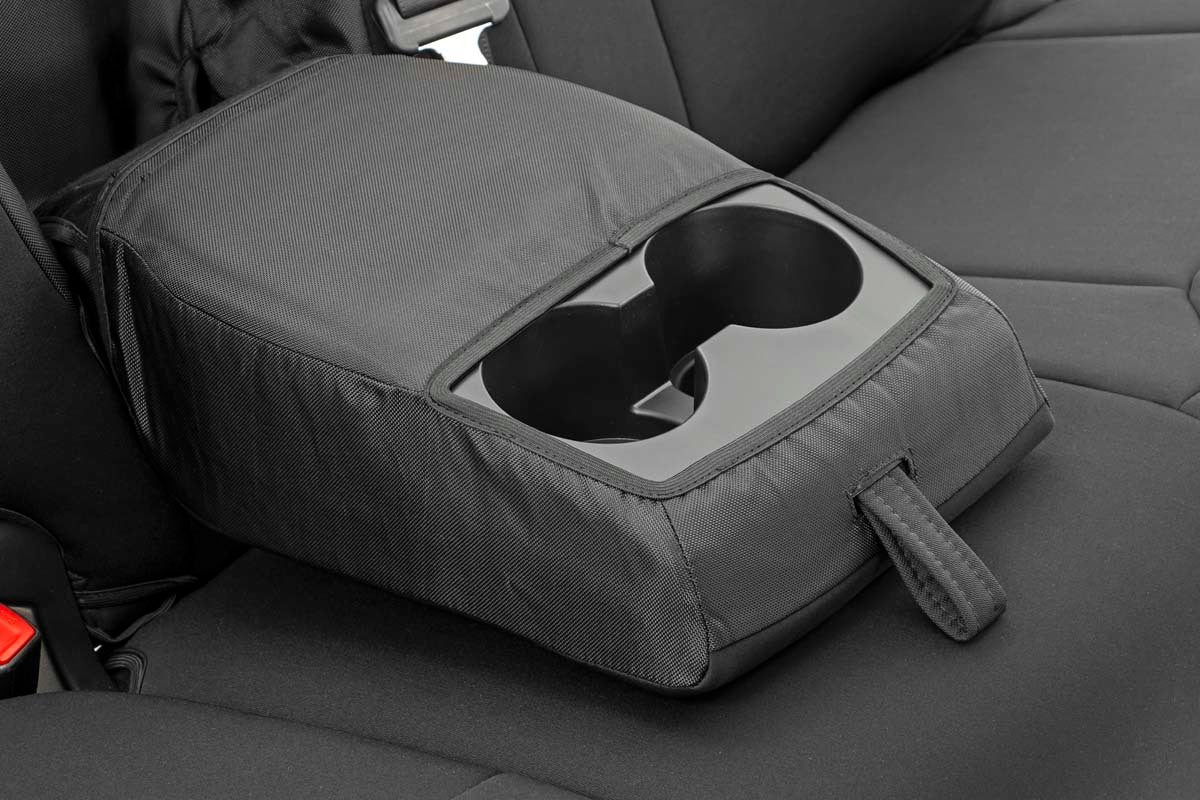 Toyota Neoprene Front/Rear Seat Covers 14-21 Tundra Crew Cab 91027A