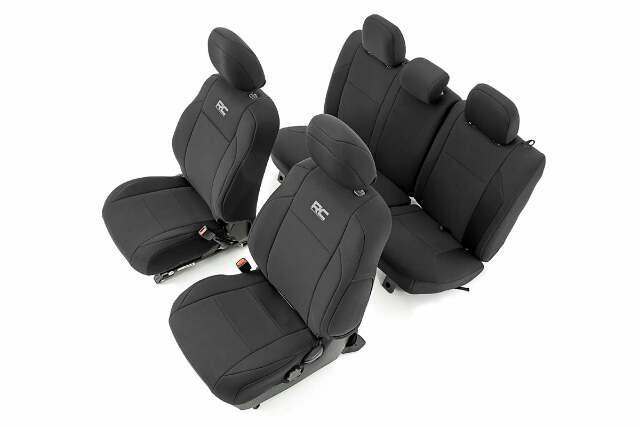 Toyota Neoprene Front & Rear Seat Covers (16-20 Tacoma) -1