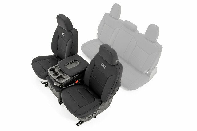 GM Neoprene Seat Covers Black 19-21 1500 Silverado Sierra 91035