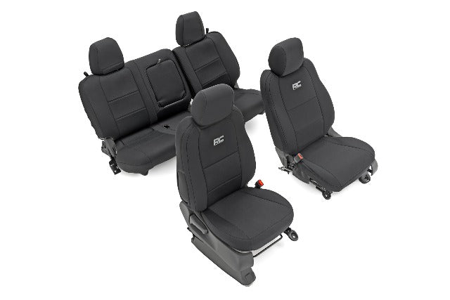 Seat Covers FR RR Crew Cab Nissan Frontier 2WD/4WD 22-23 -4