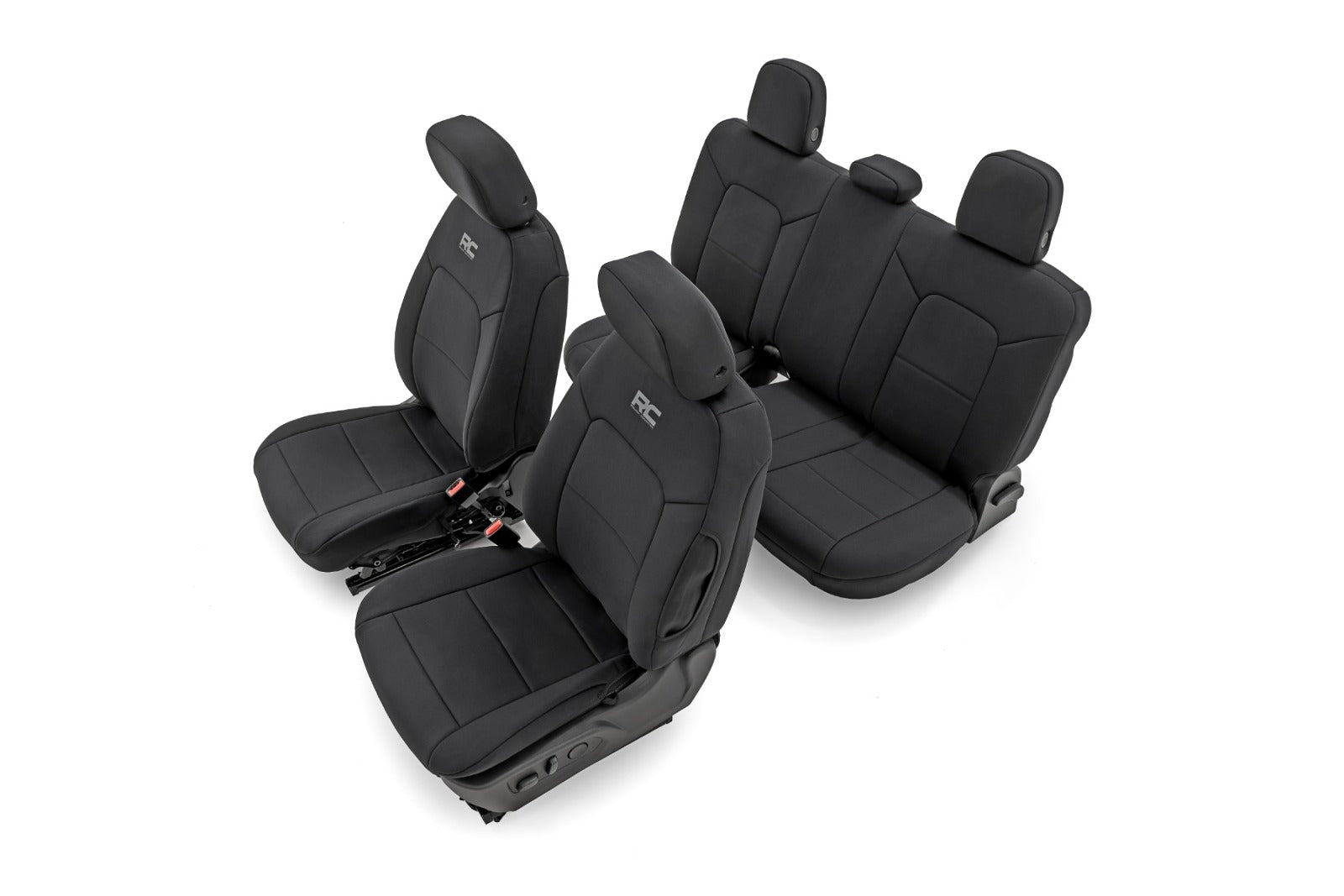 Rough Country Seat Covers Front Bucket Rr Bench Chevy/GMC Canyon/Colorado 23-25 -5