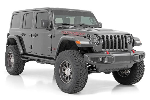 Rough Country 3.5" Lift Kit Adj Lower FR D/S for Jeep Wrangler JLU Rubicon 2024 91630