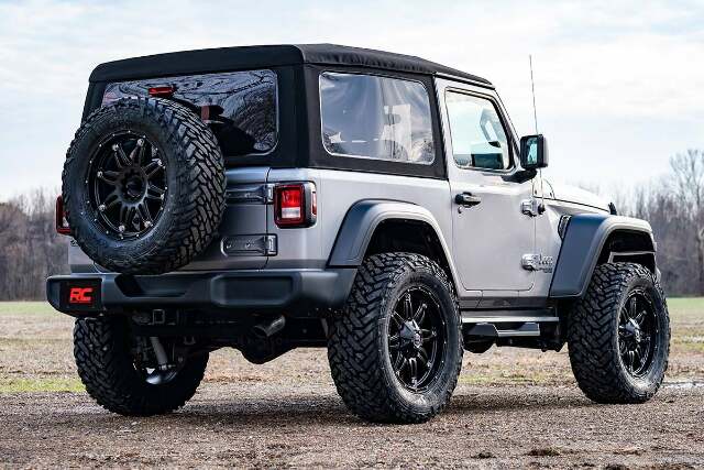 Rough Country 3.5" Lift Kit Adj Lower FR D/S Vertex for Wrangler Unlimited 2024 91730