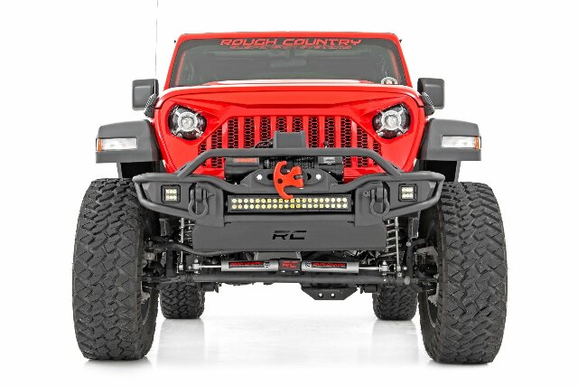 Rough Country 3.5" Lift Kit C/A Drop FR D/S for Jeep Wrangler Unlimited 2024 91930