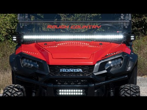 50" Single-Row Lower LED Kit BLK 16-20 Honda Pioneer 92014