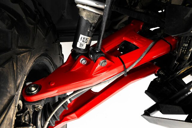 Alum High Clearance 2" Fwd Offset Arms Polaris Ranger 1000XP 93155RED