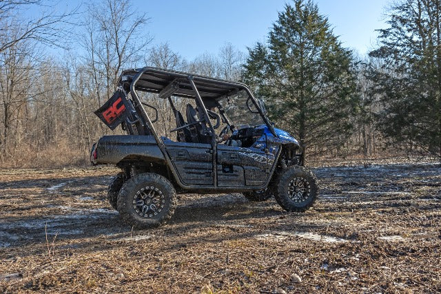 Whip Mount Cage 4' Multl-Color LED Whip Pair Kawasaki Teryx -4