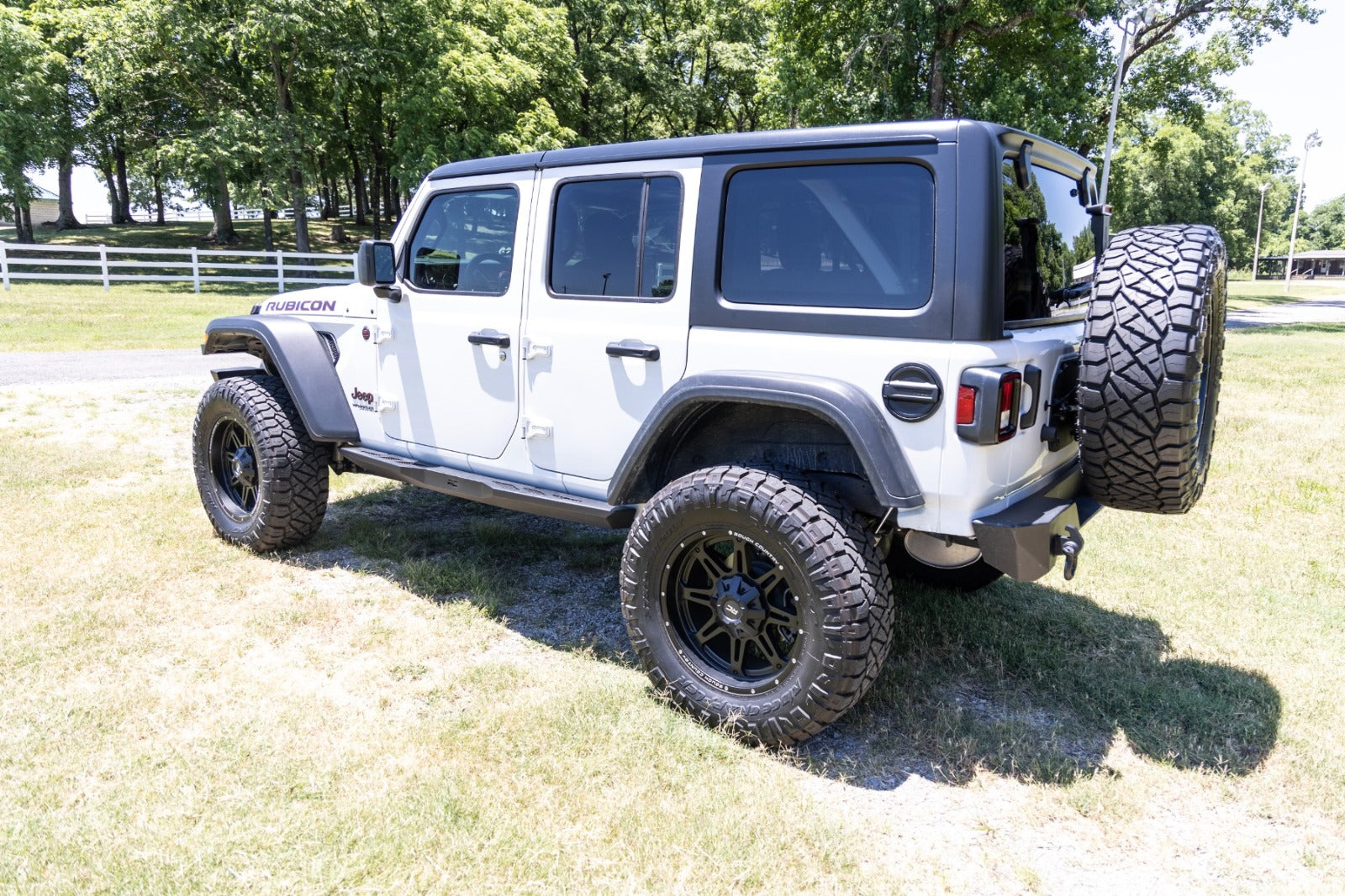 Rough Country 3.5" Lift Kit C/A Drop FR D/S for Wrangler Unlimited Rubicon 2024 -5