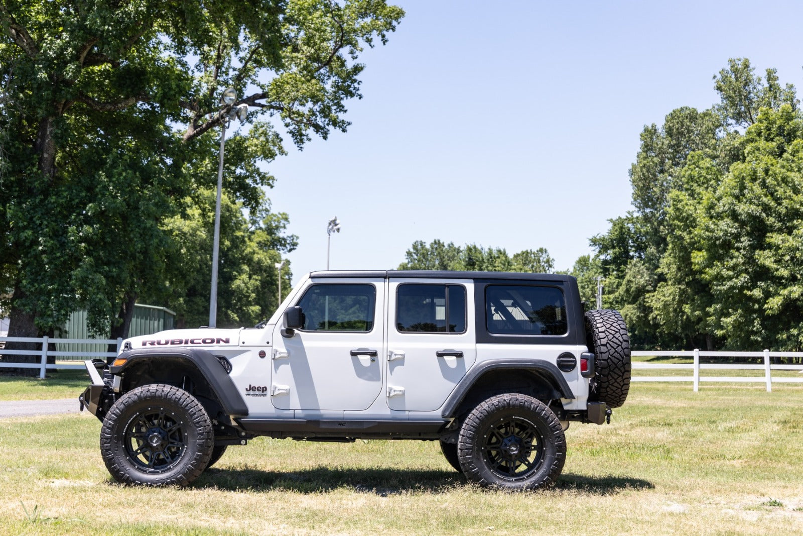 Rough Country 3.5" Lift Kit C/A Drop FR D/S for Wrangler Unlimited Rubicon 2024 -6