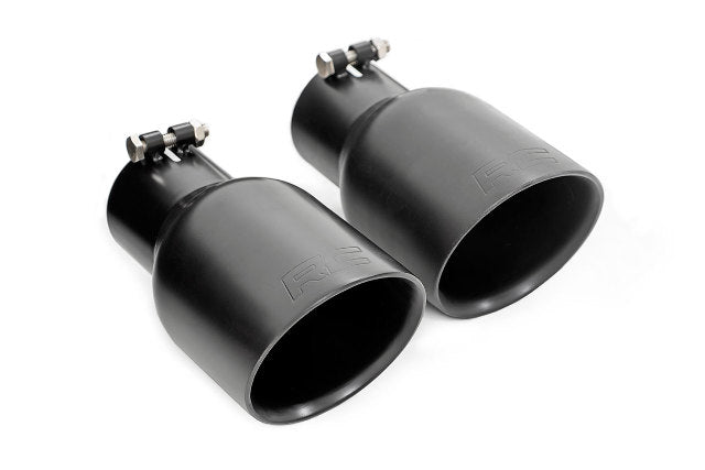 Dual Outlet Performance Exhaust-Black Jeep 07-18 Wrangler JK -3