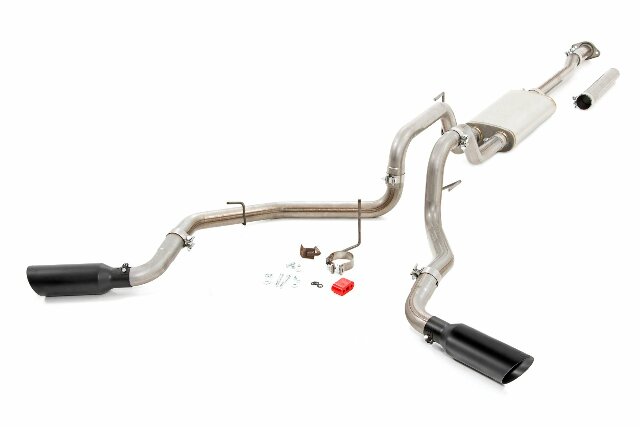 Rough Country Performance Cat-Back Exhaust 2.7/3.5/5.0L for Ford F-150 21-25 -1