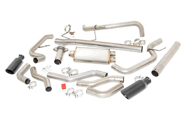 Rough Country Performance Cat-Back Exhaust 2.7/3.5/5.0L for Ford F-150 21-25 96018
