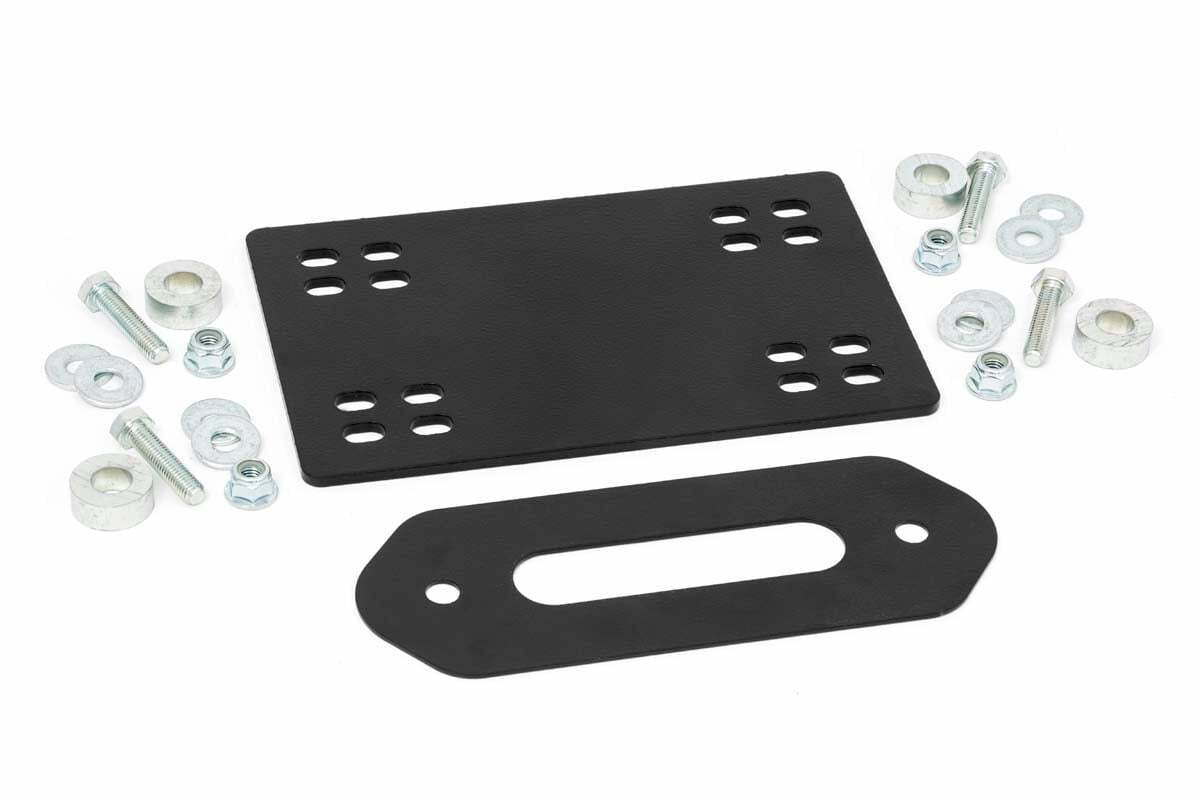 Rough Country Can-Am Defender Winch Mounting Plate 16-20 HD8/HD10 97016