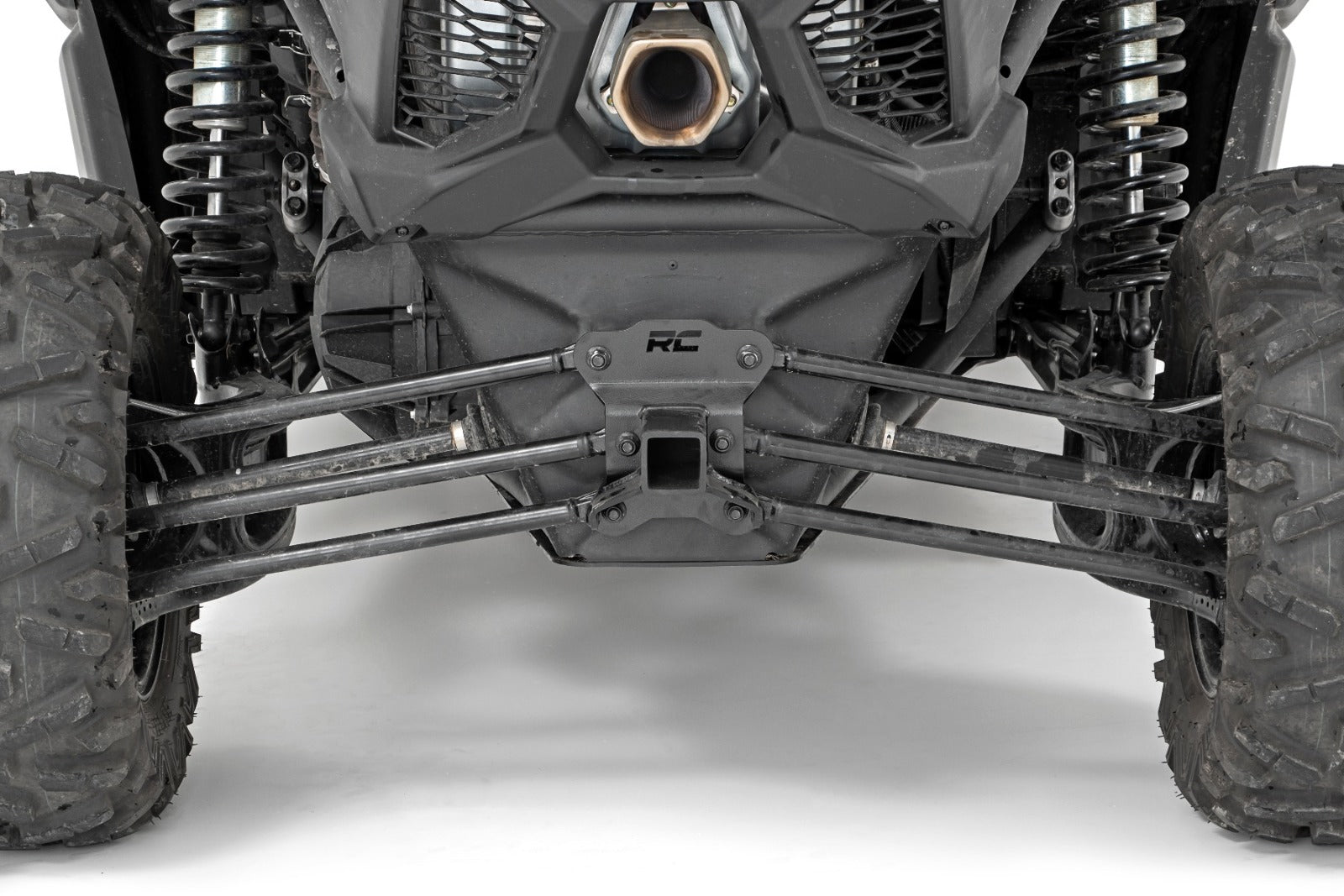 Rough Country Can-Am 2in Receiver Hitch Plate 17-21 Maverick X3 97023
