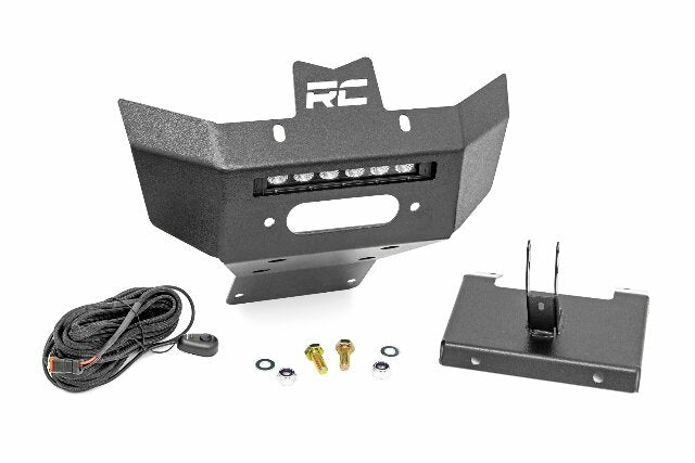Winch Bumper Black LED 6" Light Slim Can-Am Renegade 12-21 97072