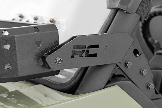 Front Cargo Rack Black LED 6" Light Can-Am Defender 97074