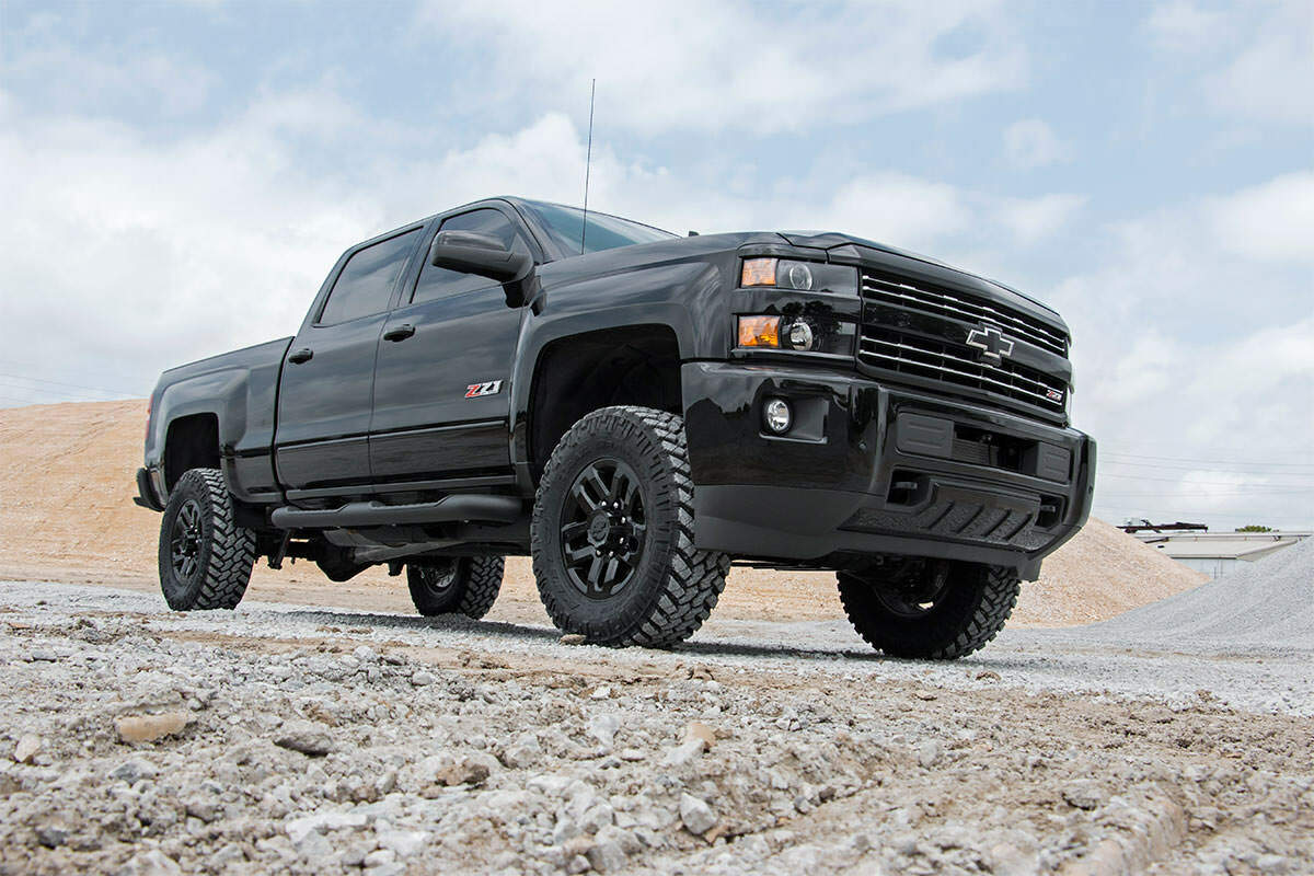 Rough Country 3.5" Lift Kit w/ Overloads Chevy/GMC 2500/3500HD 11-19 97530