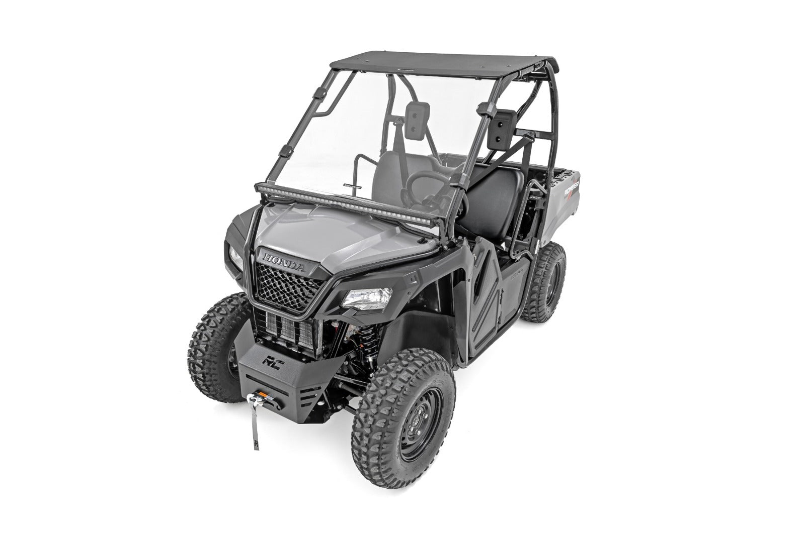 Rough Country Full Windshield Scratch Resistant for Honda Pioneer 520 -3