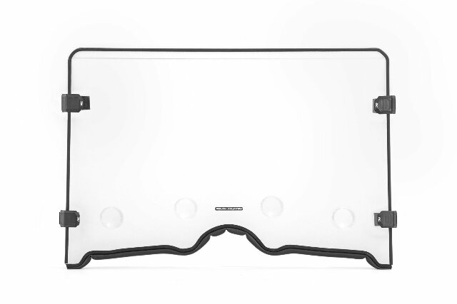 Vented Full Windshield Scratch Resistant Yamaha Rhino 04-12 -1